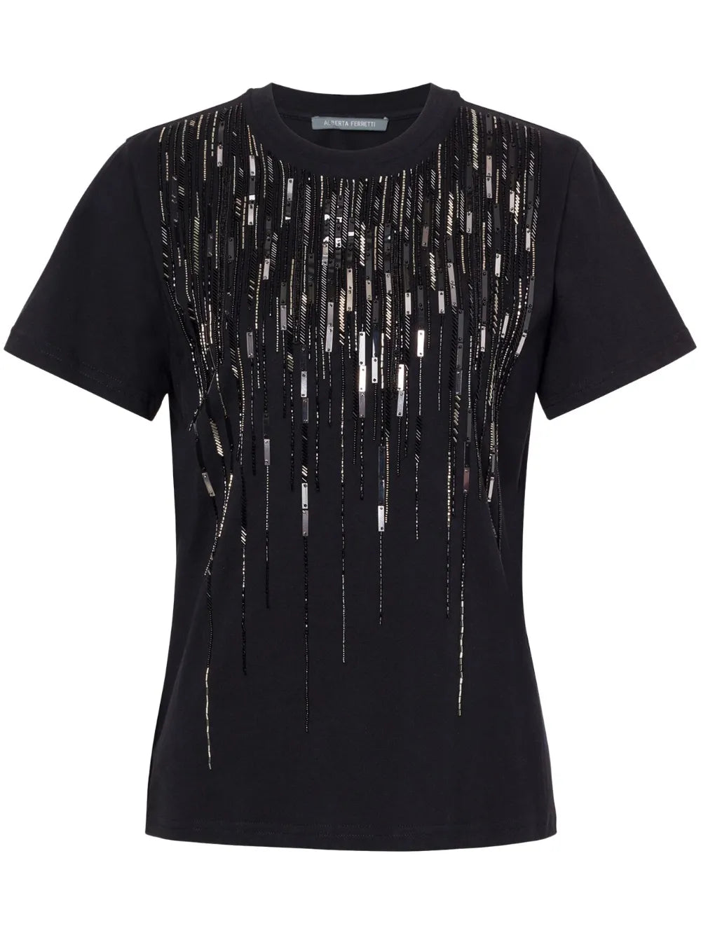 Bead-Embellished T-Shirt