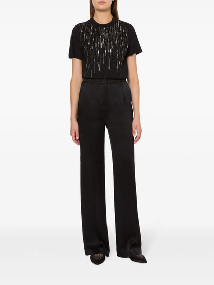 Bead-Embellished T-Shirt