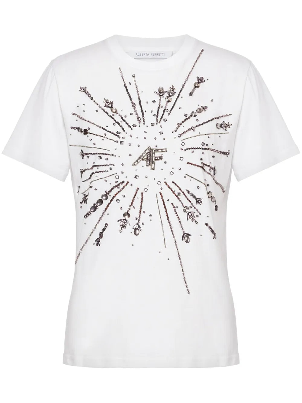 Gem-Embellished T-Shirt