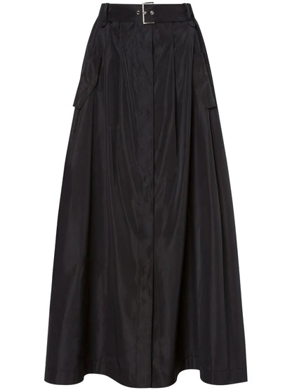 A-Line Buckled Skirt