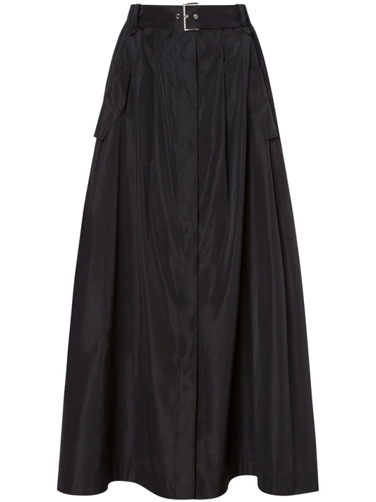 A-Line Buckled Skirt