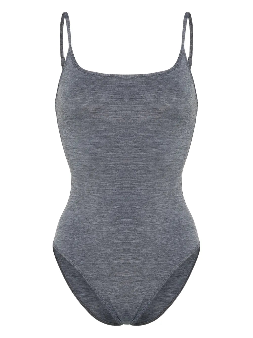 Mélange-Effect Swimsuit