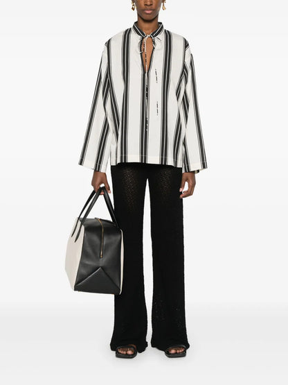 Viron Crochet Straight Trousers