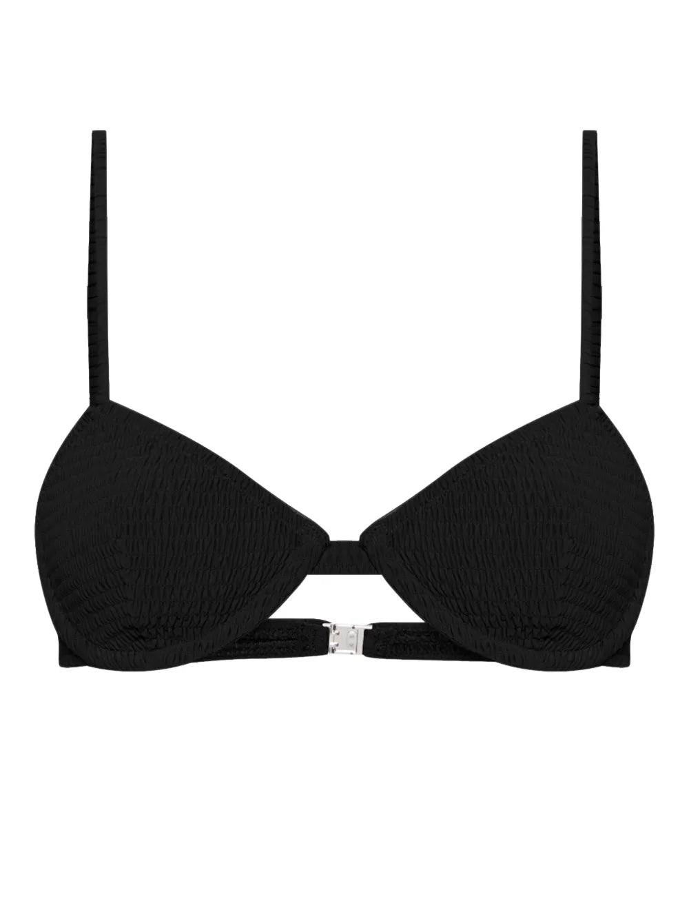 Shirred Bikini Top
