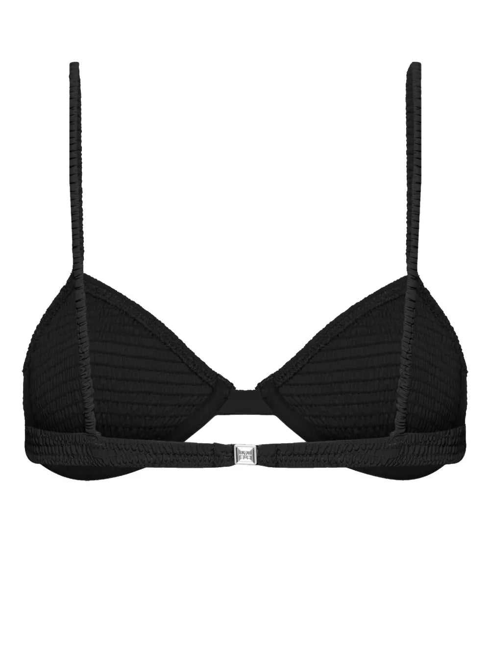 Shirred Bikini Top