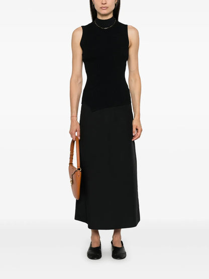 Almaz Asymmetric Ribbed Tank Top
