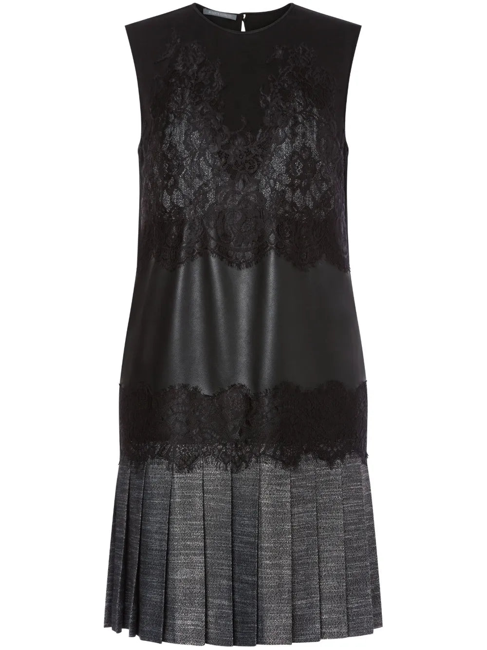 Leather Sleeveless Dress