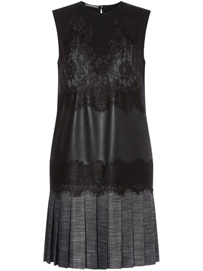 Leather Sleeveless Dress