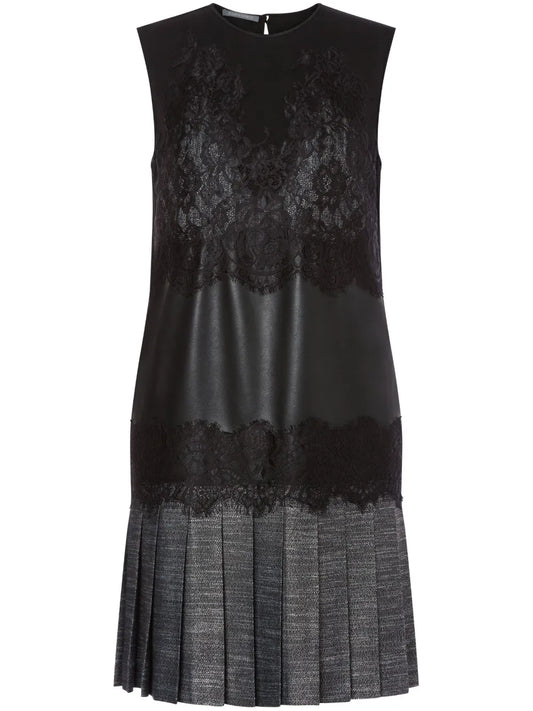 Leather Sleeveless Dress