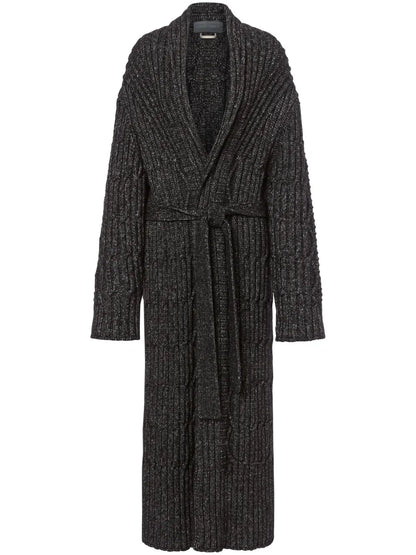 Ribbed-Knit Cardigan