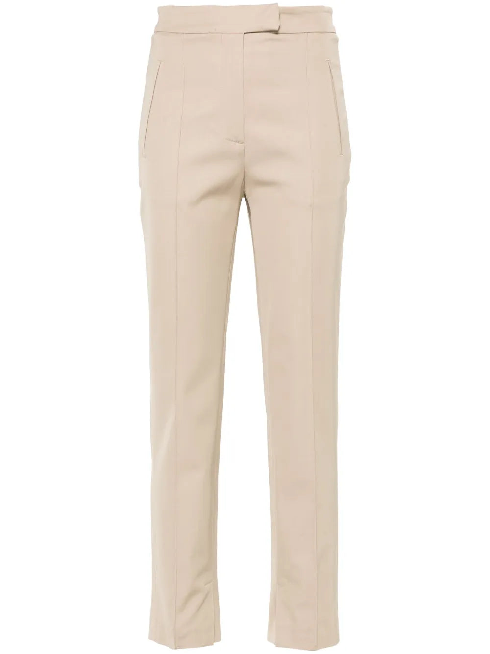 Raised Seam-Detail Trousers