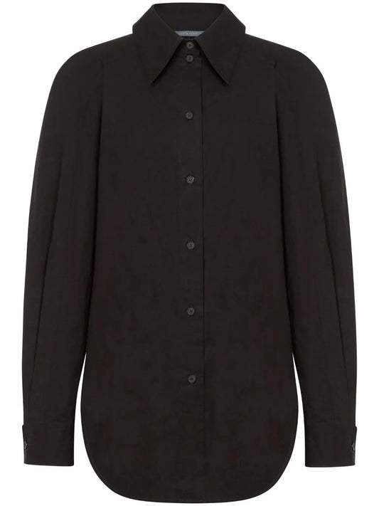 Long-Sleeved Cotton Shirt