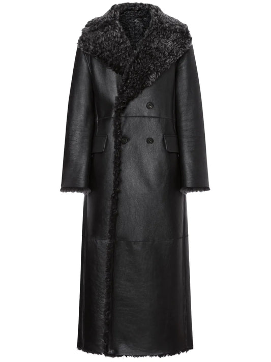 Double Breasted Sheepskin Coat