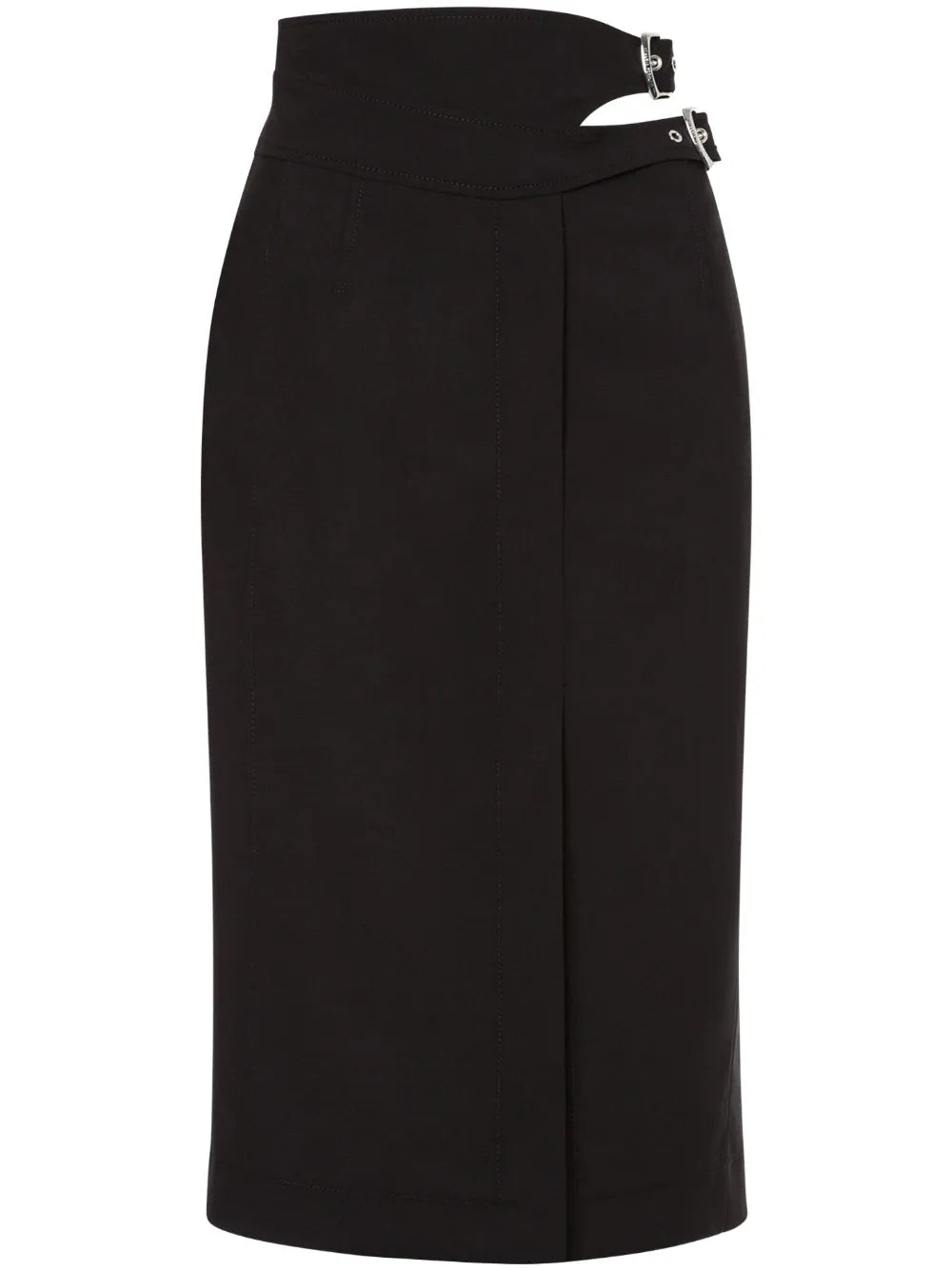 Buckled Pencil Skirt