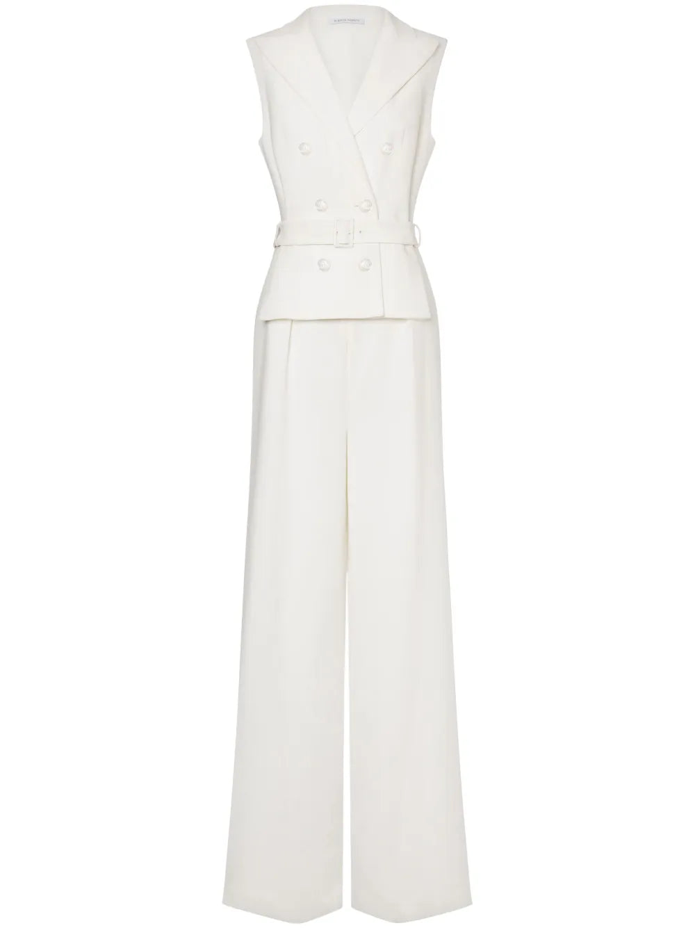 Double-Breasted Wide-Leg Jumpsuit