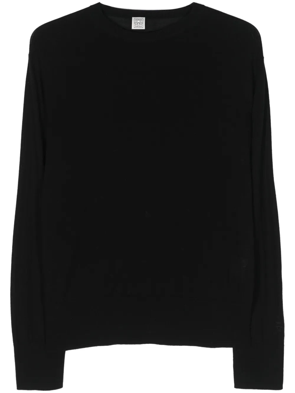 Crew-Neck Long-Sleeve Jumper
