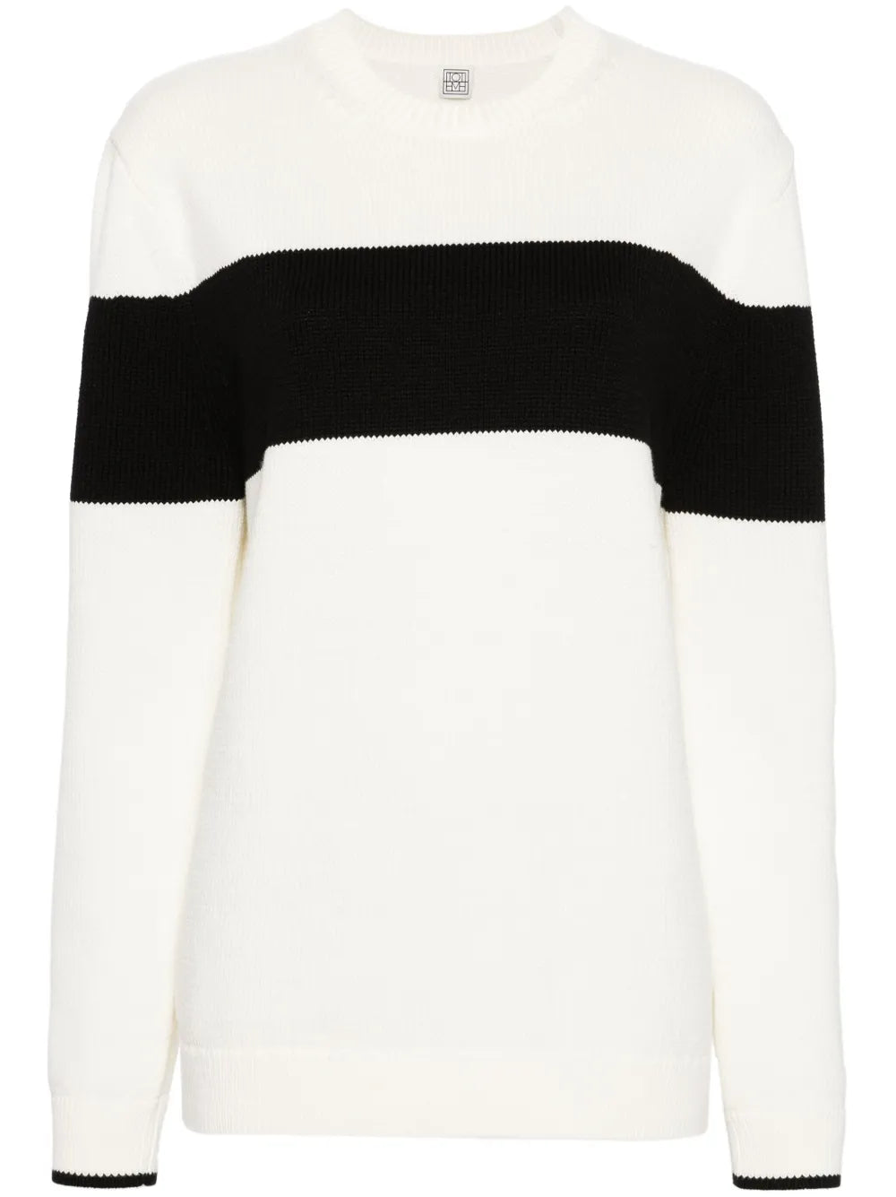 Striped Crew-Neck Jumper