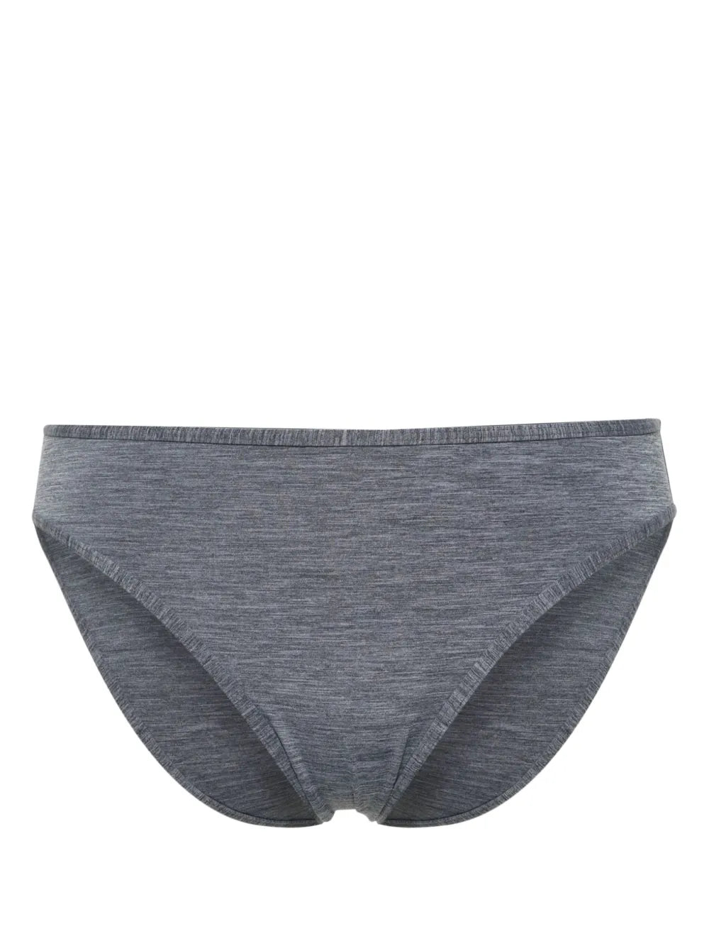 Mélange-Effect Bikini Bottom