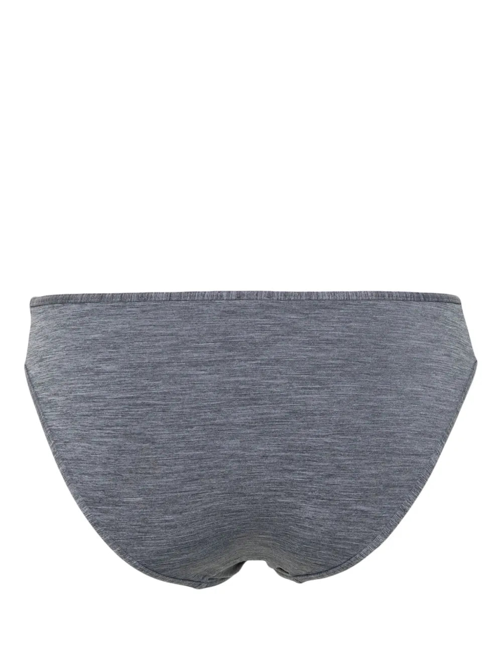 Mélange-Effect Bikini Bottom