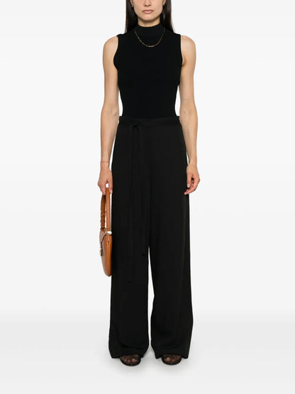 Belted Palazzo Pants