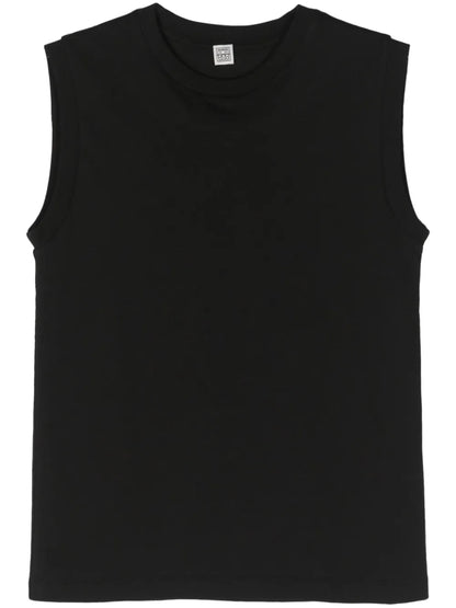 Crew-Neck Organic Cotton Tank Top