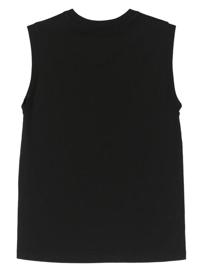 Crew-Neck Organic Cotton Tank Top