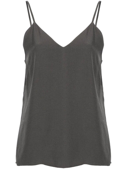 V-Neck Crepe Camisole