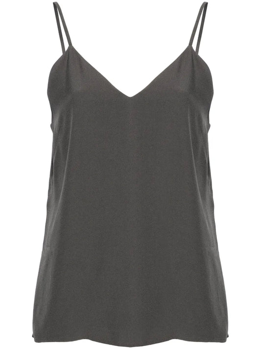 V-Neck Crepe Camisole