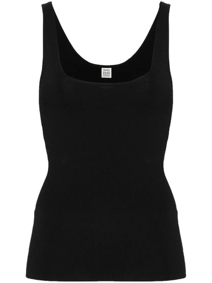 Fine-Knit Tank Top