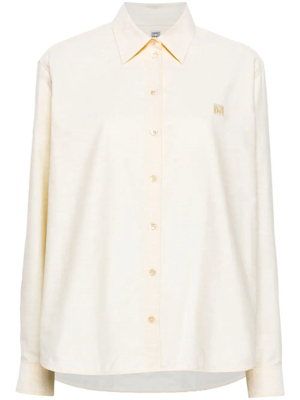 Logo-Embroidered Organic Cotton Shirt