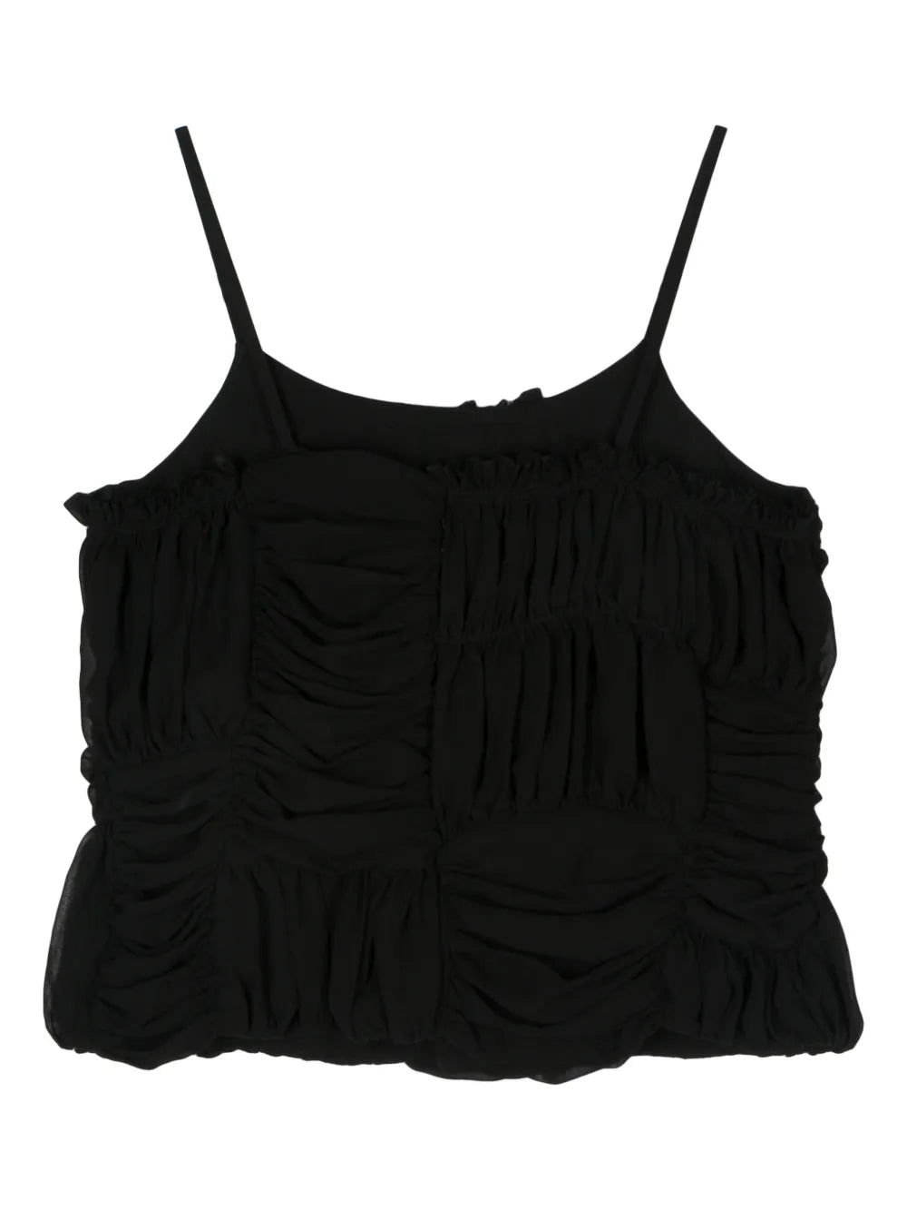 Draped-Detail Blouse