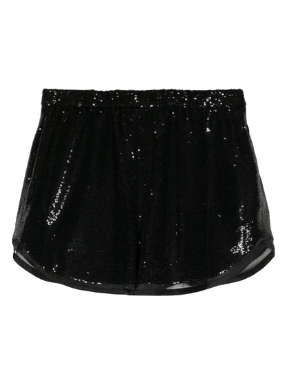 Sequinned Mini Shorts
