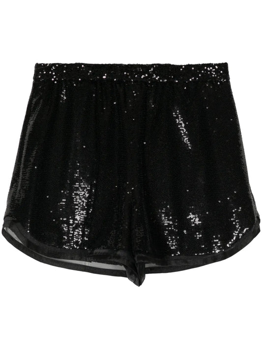 Sequinned Mini Shorts