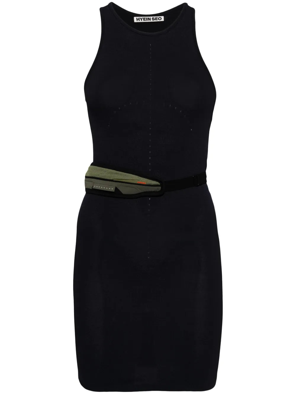 Pouch-Appliqué Tank Dress