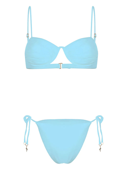 Monowire Satin Bikini Set