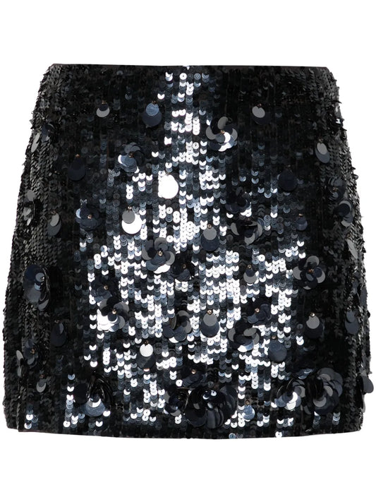 Sequined Mini Skirt