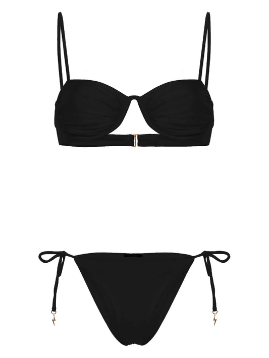 Monowire Satin Bikini Set