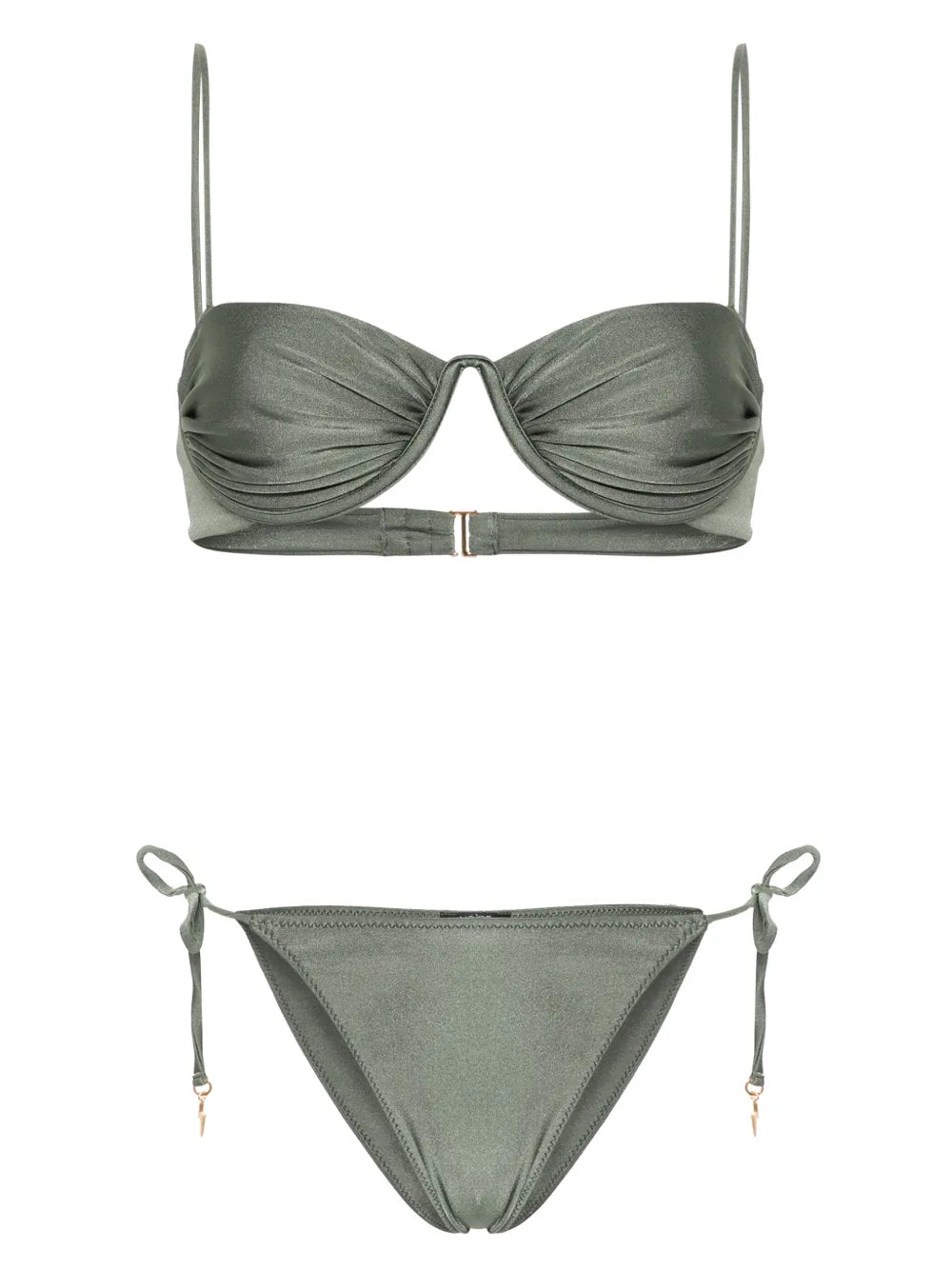 Monowire Satin Bikini Set