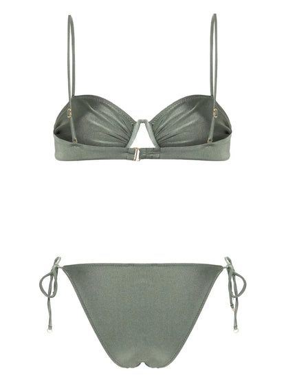 Monowire Satin Bikini Set