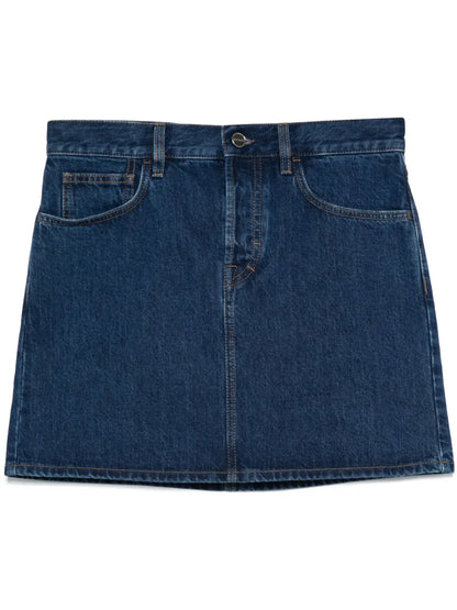 Denim Mini Skirt