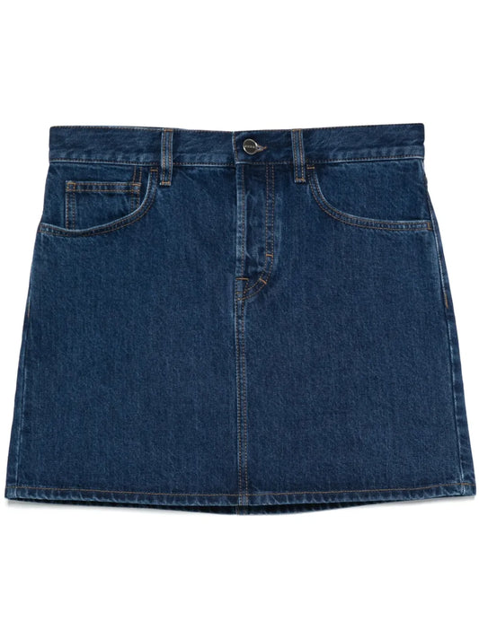 Denim Mini Skirt
