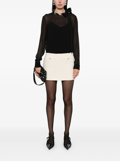 Crystal-Embellished Blouse