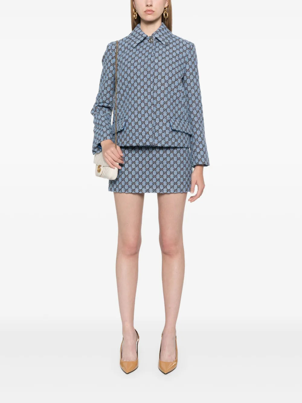 Gg Shadow Bouclé Jacket