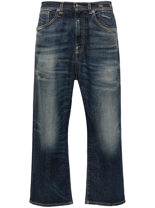 Whiskered Boyfriend Jeans