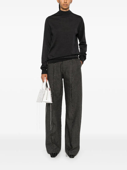 Exposed Seams Trousers