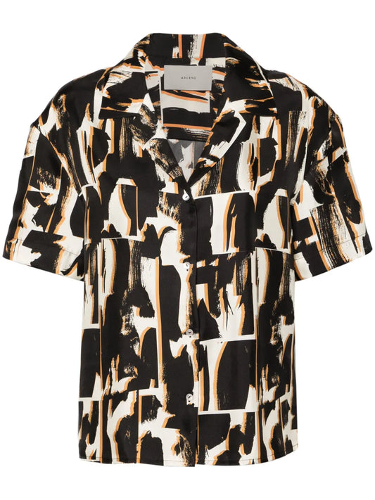 Prague Abstract-Print Shirt
