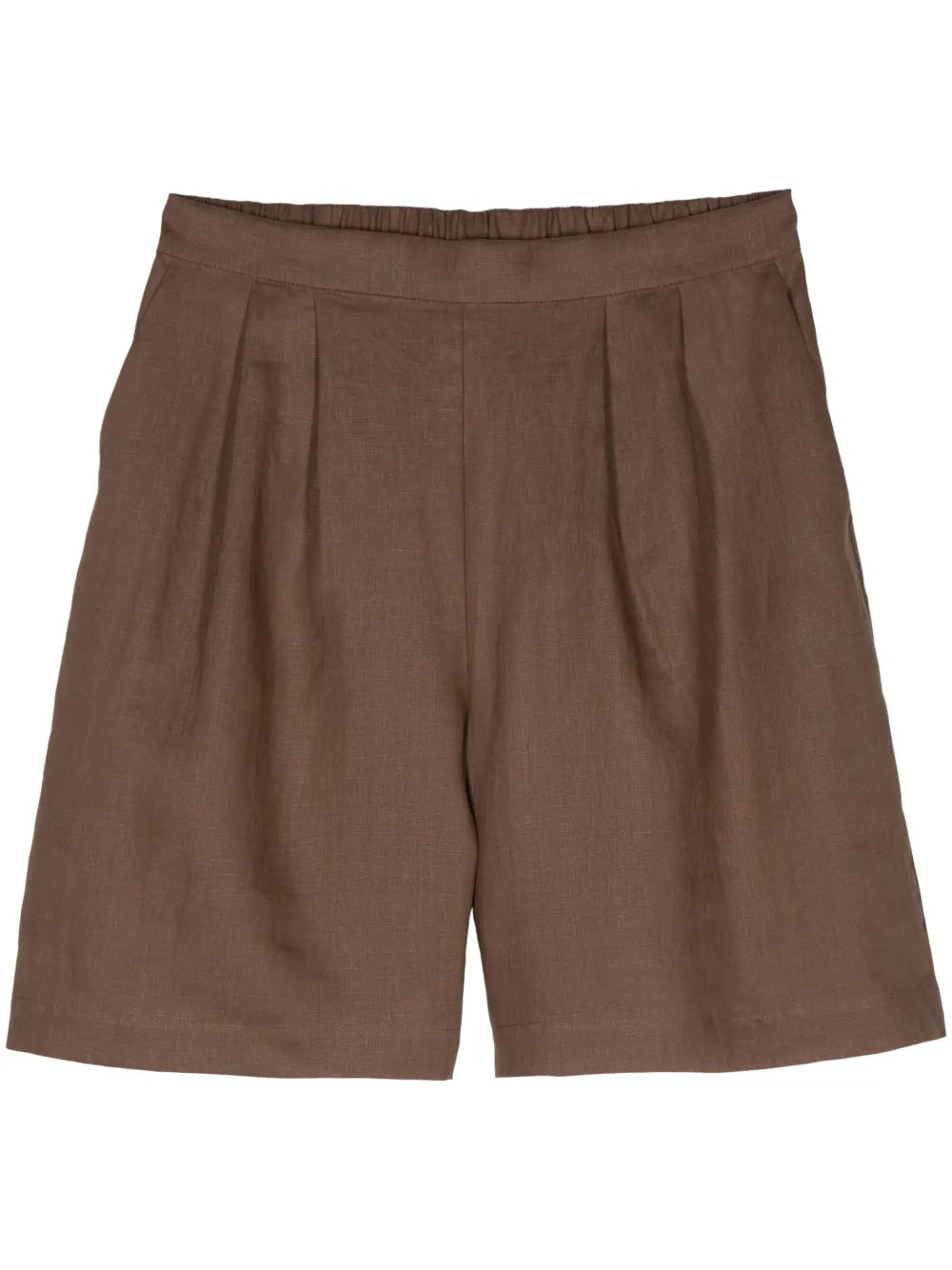 Carros High-Waist Bermuda Shorts