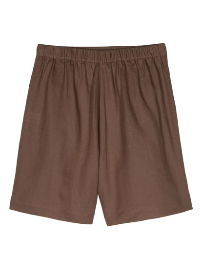 Carros High-Waist Bermuda Shorts