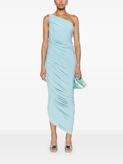 Diana One-Shoulder Gown