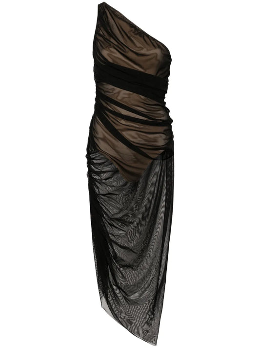 Diana One-Shoulder Gown